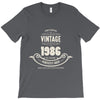 premium vintage 1986 classic perfectly aged limited edition T-Shirt