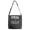 trig or treat Adjustable Strap Totes