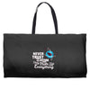 never trust an atom, they make up everything Weekender Totes