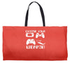 choose your weapon gamer finny retro Weekender Totes