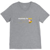 Mom to Bee Baby Girl V-Neck Tee