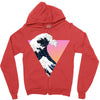 Great Wave Zipper Hoodie