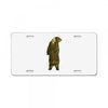 Bear in The Forest License Plate