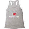 I Love Acupuncture Racerback Tank