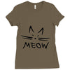 MEOW CAT Ladies Fitted T-Shirt