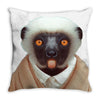 Vesikalik maymun Throw Pillow
