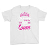 Celebrating With the 6th Birthday Queen Youth Tee