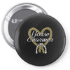 horse charmer Pin-back button