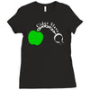 cider slave drinking west country apple scrumpy rough cyder Ladies Fitted T-Shirt