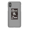 open the door iPhoneX