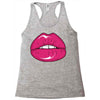 lips shiny Racerback Tank