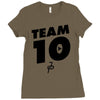 Team 10 Jake Paul Ladies Fitted T-Shirt
