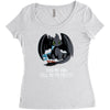 feed me and tell me i'm pretty Women's Triblend Scoop T-shirt