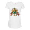 luigi's gym Maternity Scoop Neck T-shirt