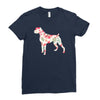 flower Ladies Fitted T-Shirt