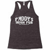 paddy's irish pub Racerback Tank