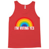 I Am Voting Yes Tank Top