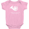 french horn how i met your mother inspired (2) Baby Onesie