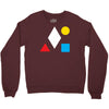 clean bandit shapes geometric Crewneck Sweatshirt