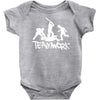 teamwork   mens funny Baby Bodysuit