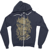 machine Zipper Hoodie