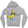 banana wobbler Zipper Hoodie