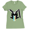 Killerbunny2007 Rainbow Overflow Ladies Fitted T-Shirt