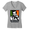mcgregor the notorious ireland Women's V-Neck T-Shirt