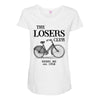 the losers club derry me est. 1958 Maternity Scoop Neck T-shirt