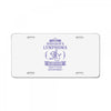 I am a Hodgkins Cancer Survivor - What's Your Superpower? License Plate