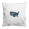 Land That I Love Throw Pillow