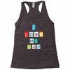 I Love my Dad Racerback Tank