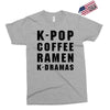 k pop coffee ramen k dramas Exclusive T-shirt