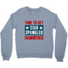 star spangled hammered Crewneck Sweatshirt