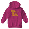 drunk me had their reasons Youth Hoodie