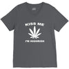 kiss me i'm highrish V-Neck Tee
