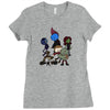 hooked on a feeling Ladies Fitted T-Shirt