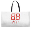 back to the future movie inspired tshirt Weekender Totes