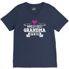 World's Best Grandma Ever V-Neck Tee