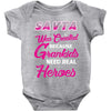 Savta Was Created Because Need Real Heroes Baby Onesie