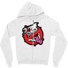 ghost blast Zipper Hoodie
