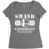Smash University Women's Triblend Scoop T-shirt