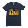 Gustav Klimt The Kiss Ladies Fitted T-Shirt