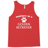 property of a golden retriever Tank Top