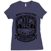 Things Better 1942 Age Approach Magnificent Ladies Fitted T-Shirt