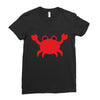crabby Ladies Fitted T-Shirt