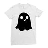 boo.... Ladies Fitted T-Shirt