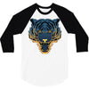 tiger fire 3/4 Sleeve Shirt