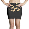 om zeichen indien buddhisten meditation religion yoga Mini Skirts