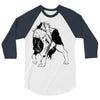 wolf 3/4 Sleeve Shirt